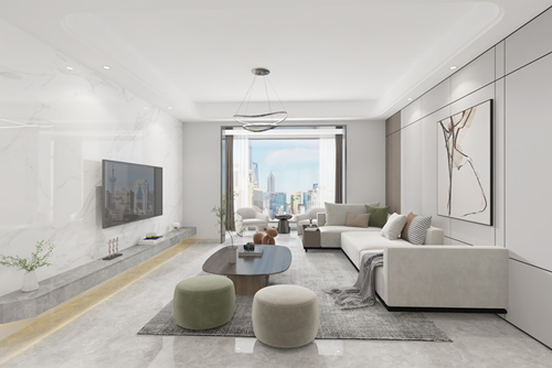 江門市鶴山碧桂園別墅現(xiàn)代簡約風格復(fù)式裝修案例