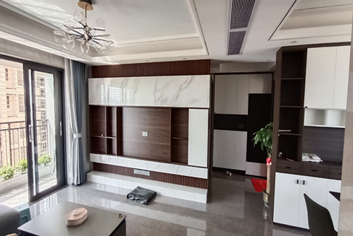 茂名市濱海綠洲現(xiàn)代簡約風(fēng)格三居室裝修案例