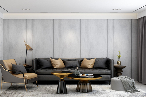 中山市越秀星匯品峰輕奢風(fēng)格平層裝修案例