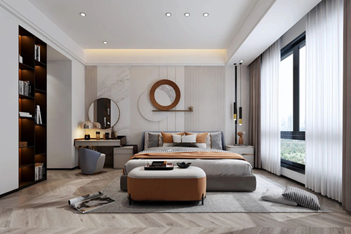 福州市金地&middot;天禧現(xiàn)代風(fēng)格三居室裝修案例