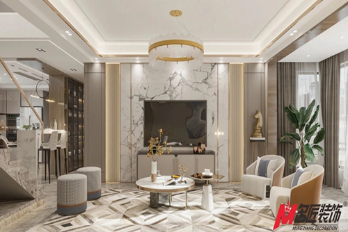 福州市金地&middot;天禧現(xiàn)代風(fēng)格四居室裝修案例