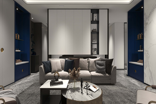 廣州市廣地花園現(xiàn)代風(fēng)格辦公空間裝修案例