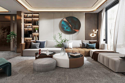 河源市霸王花&middot;麗江花園現(xiàn)代簡約風(fēng)格四居室裝修案例