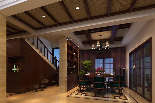 海口市南國威尼斯城別墅其他復(fù)式裝修案例