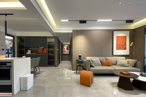 ?？谑卸飨樾鲁乾F(xiàn)代簡約風(fēng)格平層裝修案例