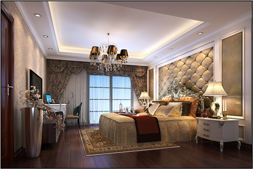 ?？谑心虾Ｐ腋R歐式風(fēng)格三居室裝修案例