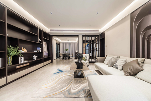 ?？谑泻？谑锎猴L(fēng)現(xiàn)代簡(jiǎn)約風(fēng)格四居室裝修案例