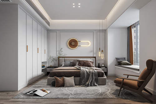 汕頭市和通府輕奢風格平層裝修案例