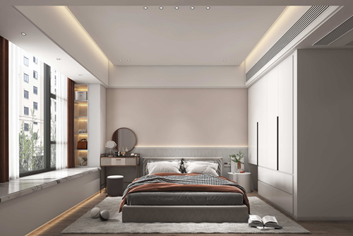 汕頭市御園現(xiàn)代風(fēng)格三居室裝修案例