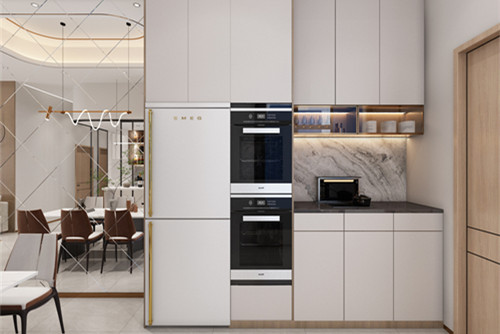 中山市健康花城輕奢風(fēng)格四居室裝修案例