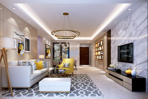 中山市香悅名門(南頭鎮(zhèn))現(xiàn)代簡約風(fēng)格四居室裝修案例