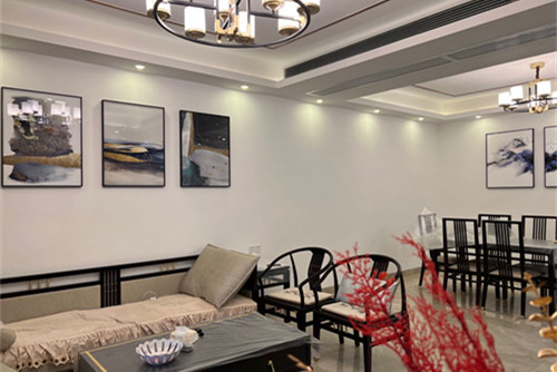 中山市福晟天地現(xiàn)代簡約風(fēng)格三居室裝修案例