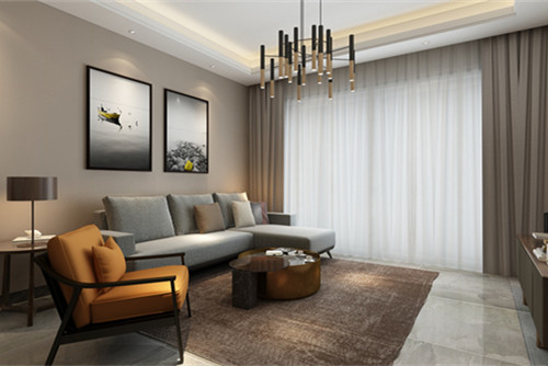 中山市星際豪庭現(xiàn)代簡(jiǎn)約風(fēng)格三居室裝修案例