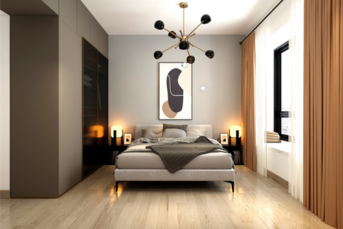 中山市盈彩美地現(xiàn)代簡(jiǎn)約風(fēng)格三居室裝修案例