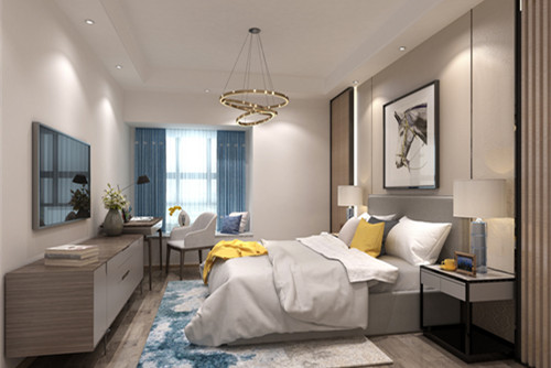 中山市雅居樂民森迪茵湖小鎮(zhèn)新中式風格別墅裝修案例