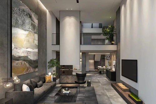 潮州市庵埠冠園現(xiàn)代簡(jiǎn)約風(fēng)格別墅裝修案例