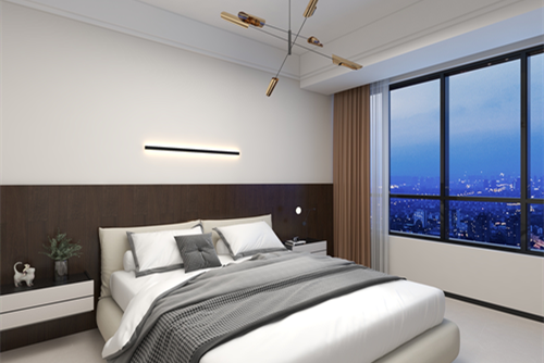 潮州市安居樓現(xiàn)代簡約風(fēng)格四居室裝修案例