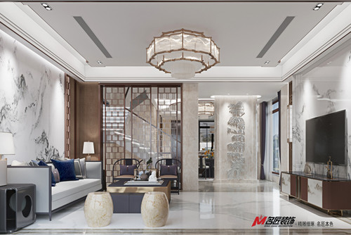 江門市海悅君庭現(xiàn)代簡約風(fēng)格別墅裝修案例