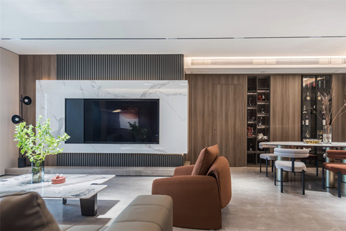 海口市碧桂園劍橋郡現(xiàn)代簡約風(fēng)格四居室裝修案例