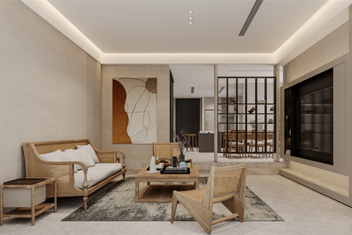 ?？谑懈蹗u花園現(xiàn)代簡約風(fēng)格別墅裝修案例