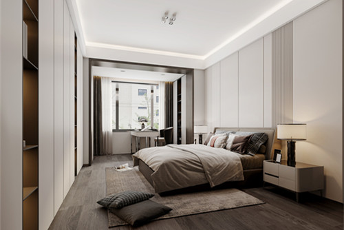 ?？谑休p工機械廠宿舍現(xiàn)代簡約風(fēng)格三居室裝修案例