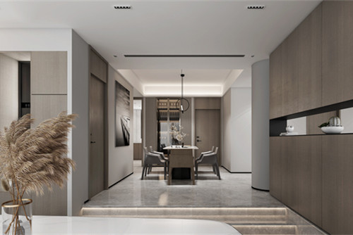 ?？谑心虾Ｐ腋R現(xiàn)代簡約風(fēng)格三居室裝修案例