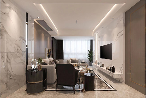 莆田市八二五南街小區(qū)現(xiàn)代簡(jiǎn)約風(fēng)格四居室裝修案例