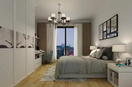 貴港市湖畔人家現(xiàn)代簡約風(fēng)格三居室裝修案例