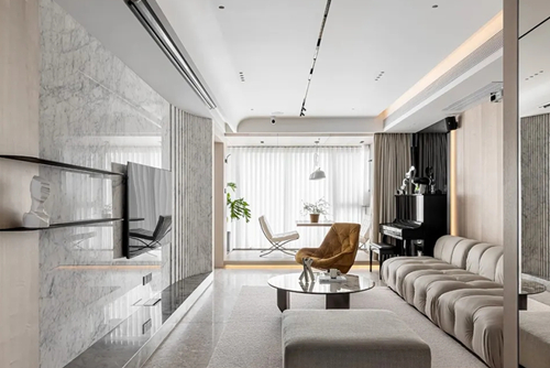 貴港市桂平碧桂園現(xiàn)代簡(jiǎn)約風(fēng)格三居室裝修案例