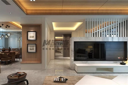 合肥市偉星瓏胤臺現(xiàn)代簡約風(fēng)格平層裝修案例