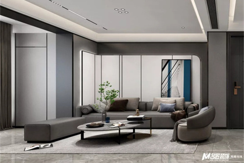 汕頭市御園現(xiàn)代簡約風(fēng)格四居室裝修案例