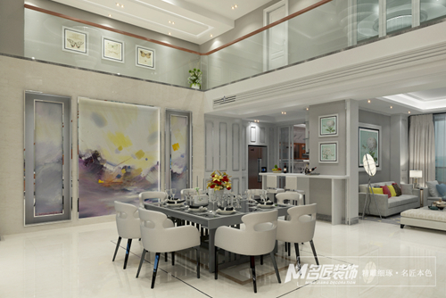 珠海市中海十里觀瀾現(xiàn)代簡(jiǎn)約風(fēng)格復(fù)式裝修案例