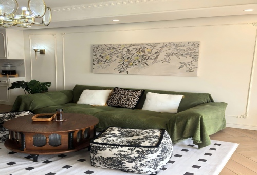 110㎡法式復古家，把浪漫揉進日常，鄰居看了直呼想照搬！